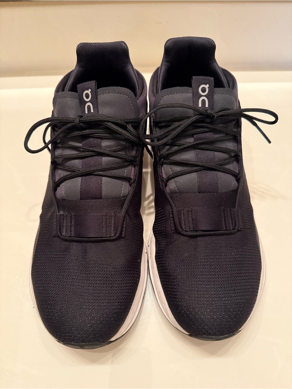 On Cloud CloudNova 2 Sneakers, Phantom (Black) & White, 11.5M